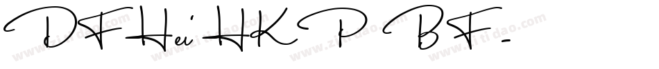 DFHei HKP BF字体转换
